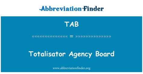 totalisator agency board|my tab account log in.